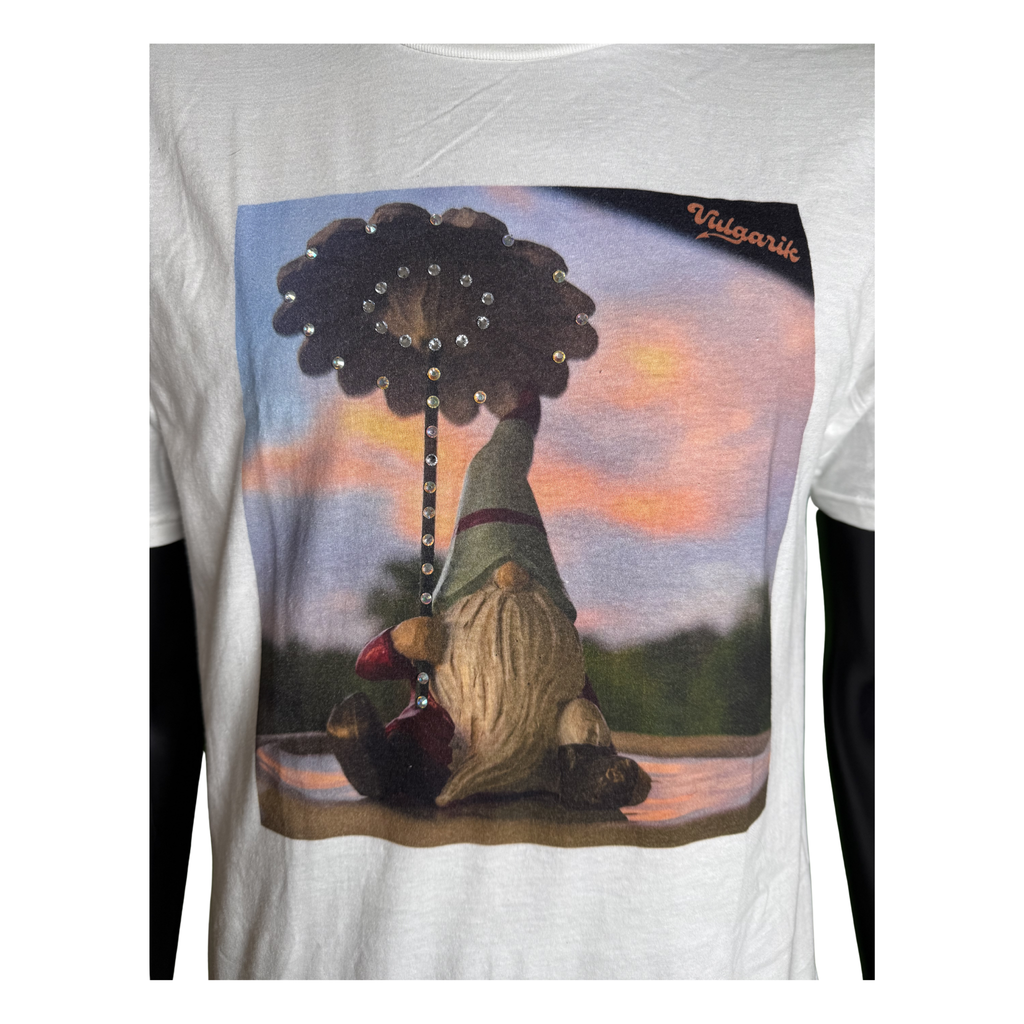 Gnomatic Mornings (gem-studded T-shirt)