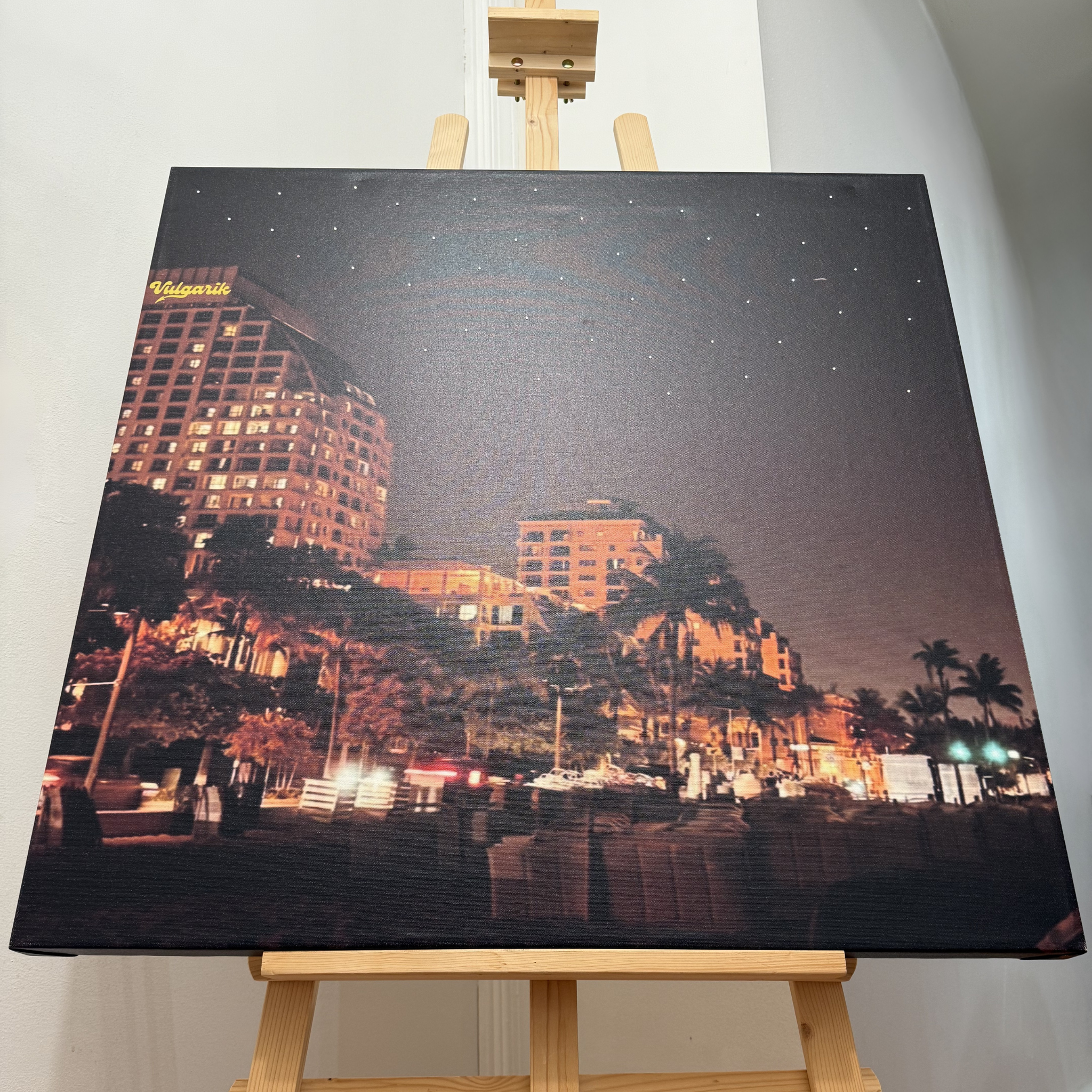 Vulgarik City canvas print