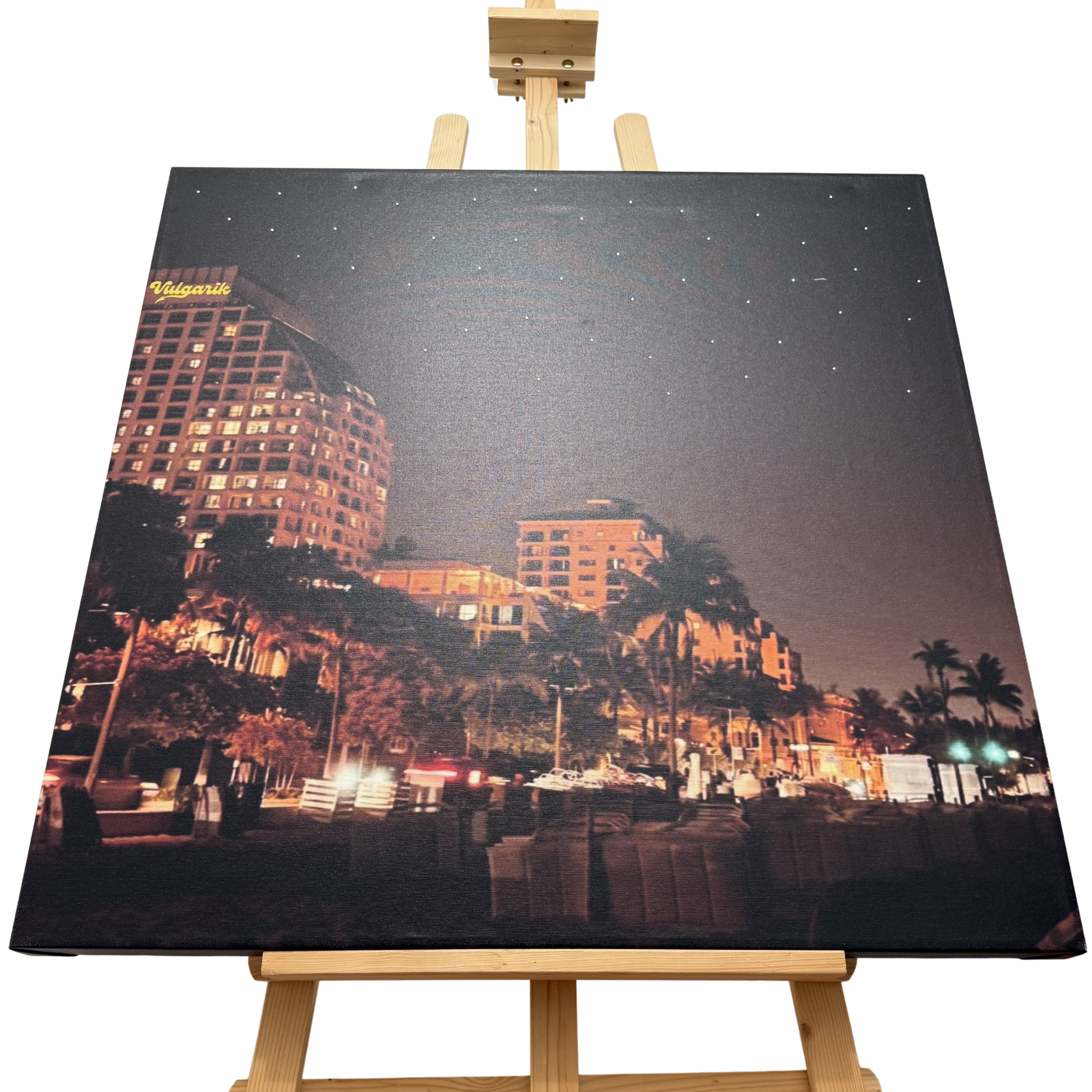 Vulgarik City canvas print
