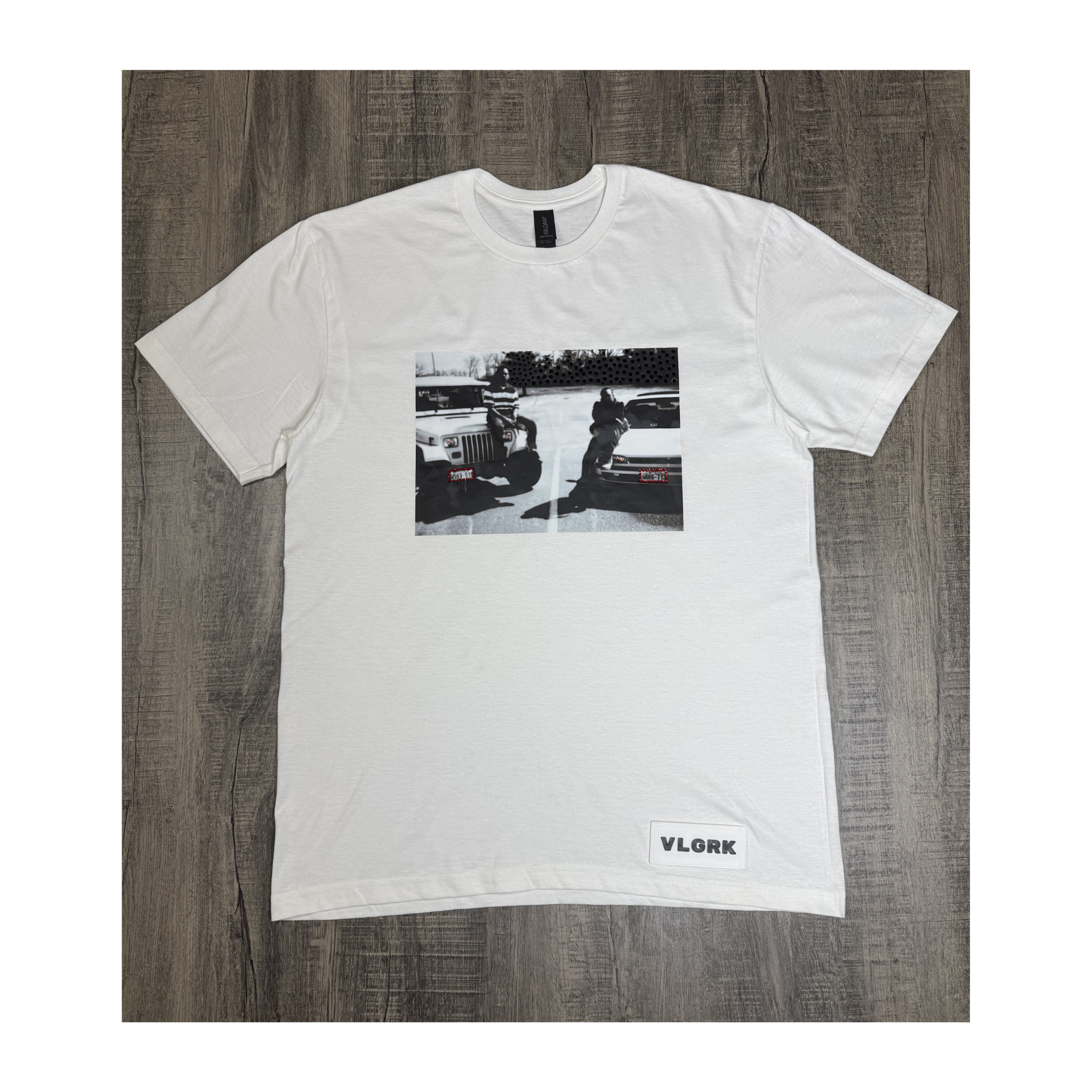 Vulgarik Hustle (gem-studded T-shirt)