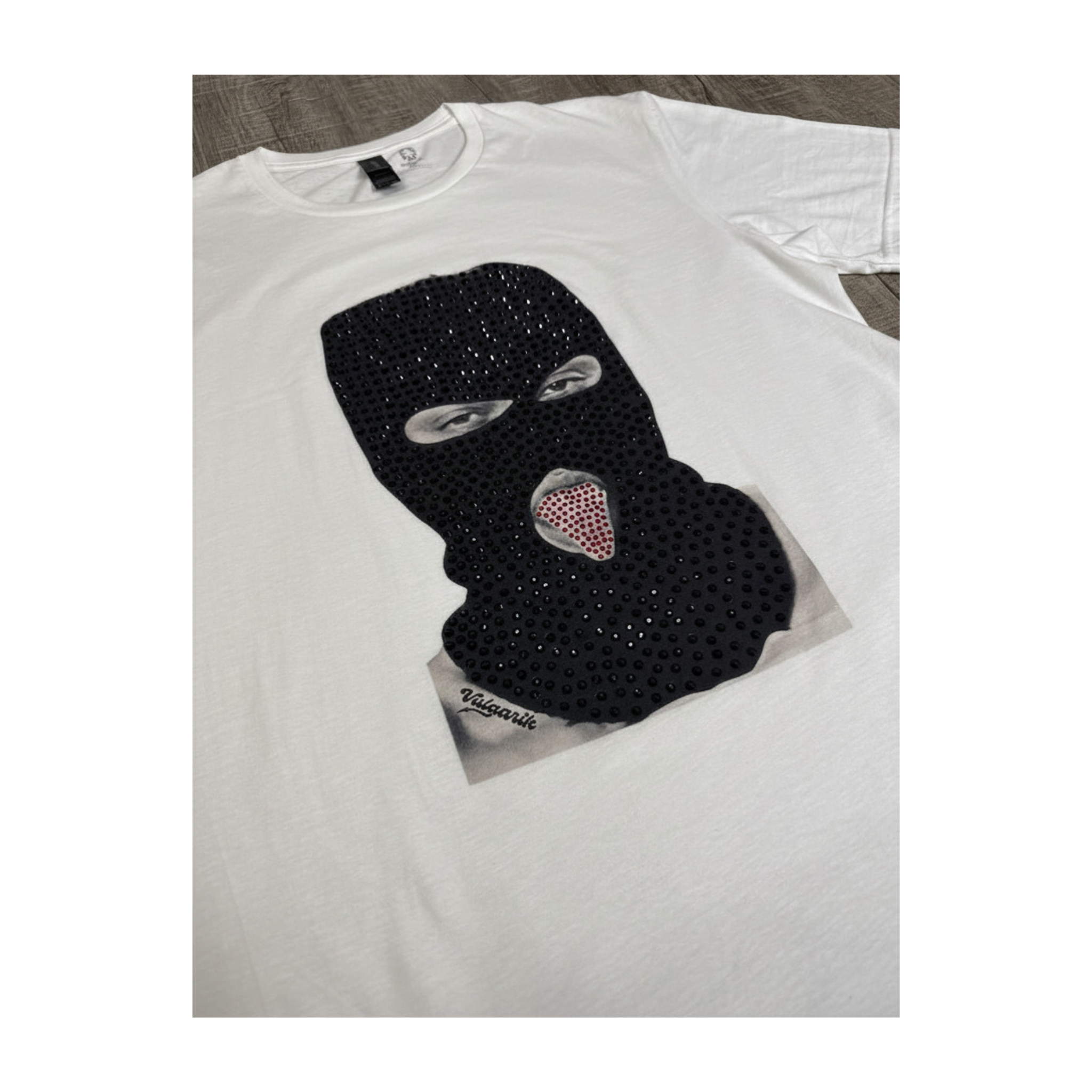 Vulgarik Thoughts  (gem-studded T-shirt)