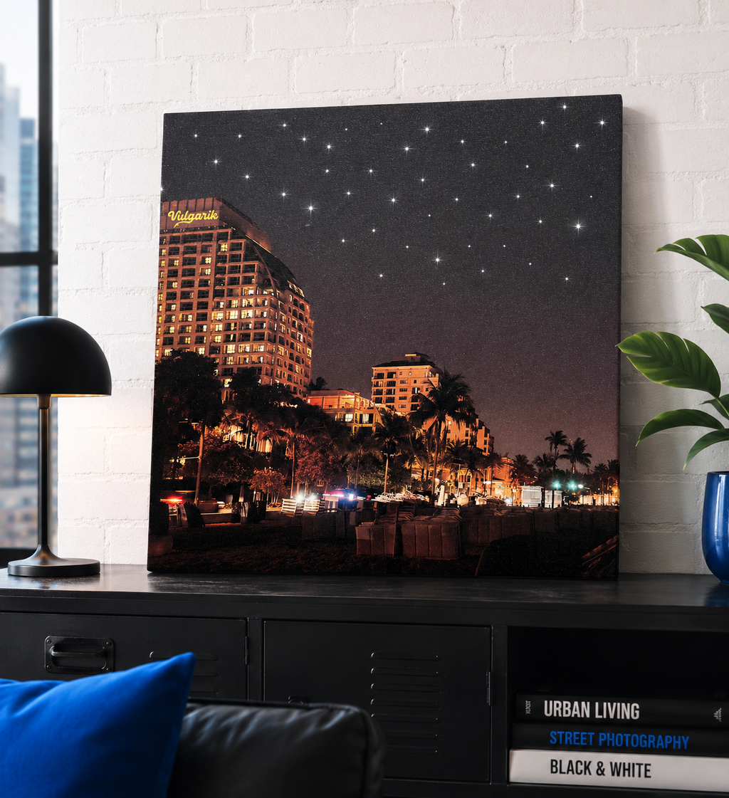 Vulgarik City canvas print