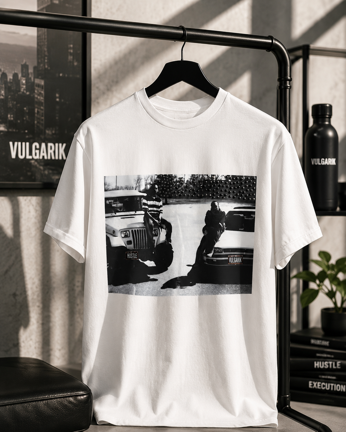 Vulgarik Hustle (gem-studded T-shirt)